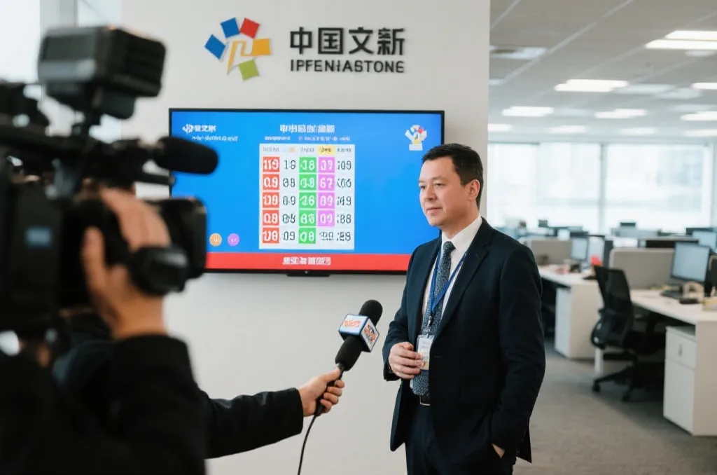媒体记者采访彩票管理中心，现场氛围专业严谨